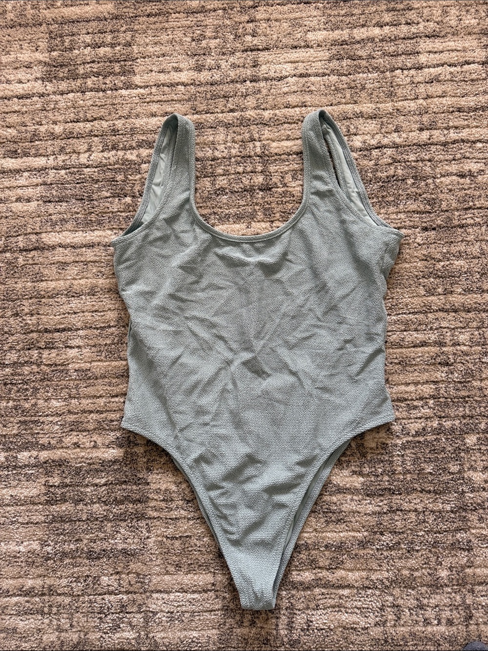 Women’s  One-Piece Swimsuit in Sage Green